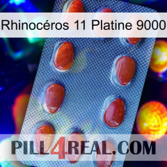 Rhinocéros 11 Platine 9000 06